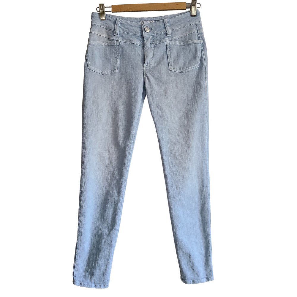 CLOSED Italy Pedal-X Light Blue Wash Denim‎ Jeans C91841-07X-85 Women's 27
